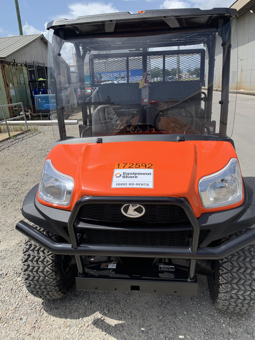 2021 Kubota RTV-X1140W-H Plastic Canopy, Windshield Acrylic Clear, LED Strobe Light, Wire Harness Kit, Back up Alarm
