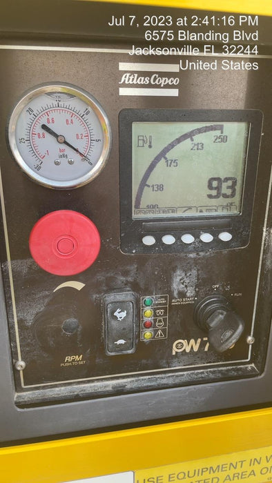 2020 ATLAS COPCO PAS 150 HF CS Enclosed