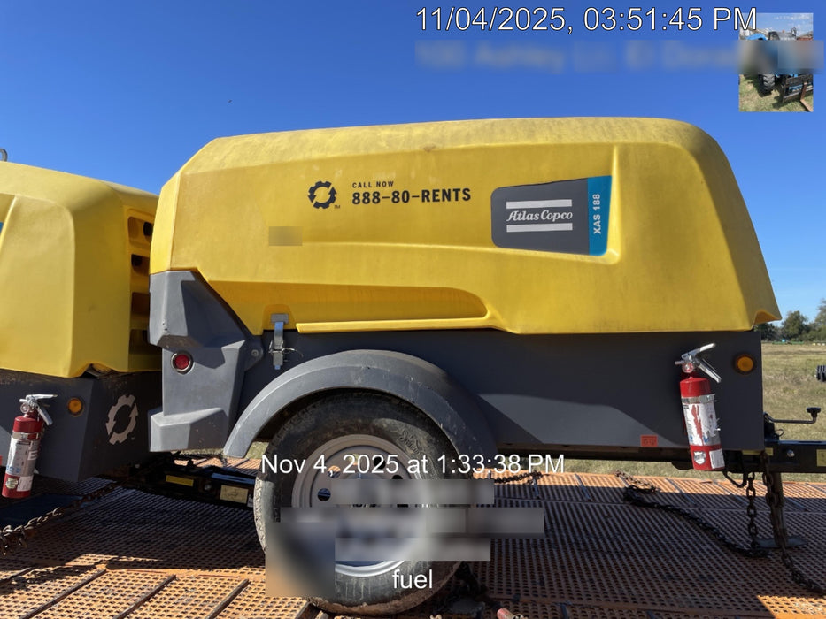 2023 ATLAS COPCO XAS188 CWK