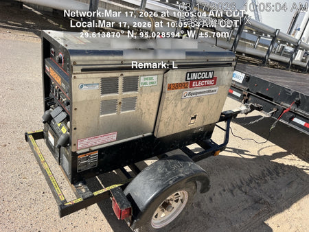 2024 Lincoln Electric LE400 Kubota V1505, Trlr, Cable Rack, Light Kit, ES Decals, T3