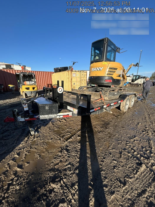 2024 TEXAS PRIDE TRAILERS 21' Lowboy Gravity Tilt Bed 14K Bumper Pull Trailer