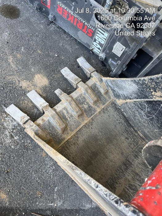 2023 SOLESBEE 24" Bucket, Tooth, Mini Excavator - Solesbee