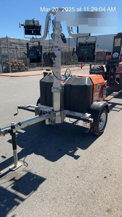 2024 Wanco WLTT-4MM4K Diesel, Deep Sea Controller, Shore Power Plug, Auto Start, (4) 350W LED Floodlights, 4kW Generator, 60 Gal Fuel Tank, 2" Ball, T3