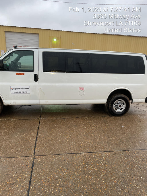 2023 GMC Savana 3500 - Rental