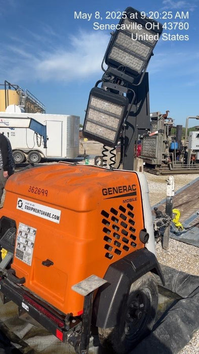 2023 Generac MLT2 Diesel, Flex Switch 120V Input, Powerzone Controller, 
(4) 320W LED Lights, 4kW Generator, 39.9 Gal Fuel Tank, 2" Ball, T3