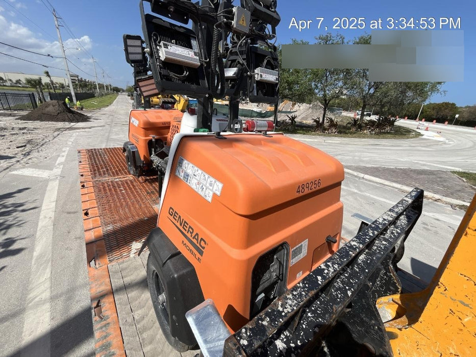 2025 Generac MLTS-4 Diesel, Mitsubishi L2E, 7.1 hp @1800 rpm, Flex Switch 120V Input, Powerzone Controller, (4) 320W LED Lights, 4kW Generator, 39.9 Gal Fuel Tank, 2" Ball, T3, ES Decals