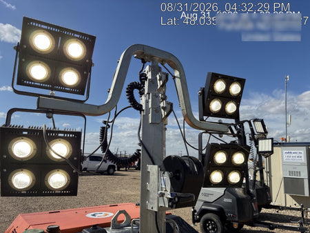 2024 Wanco WLTT-4MM4K Diesel, Deep Sea Controller, Shore Power Plug, Auto Start, (4) 350W LED Floodlights, 4kW Generator, 60 Gal Fuel Tank, 2" Ball, T3