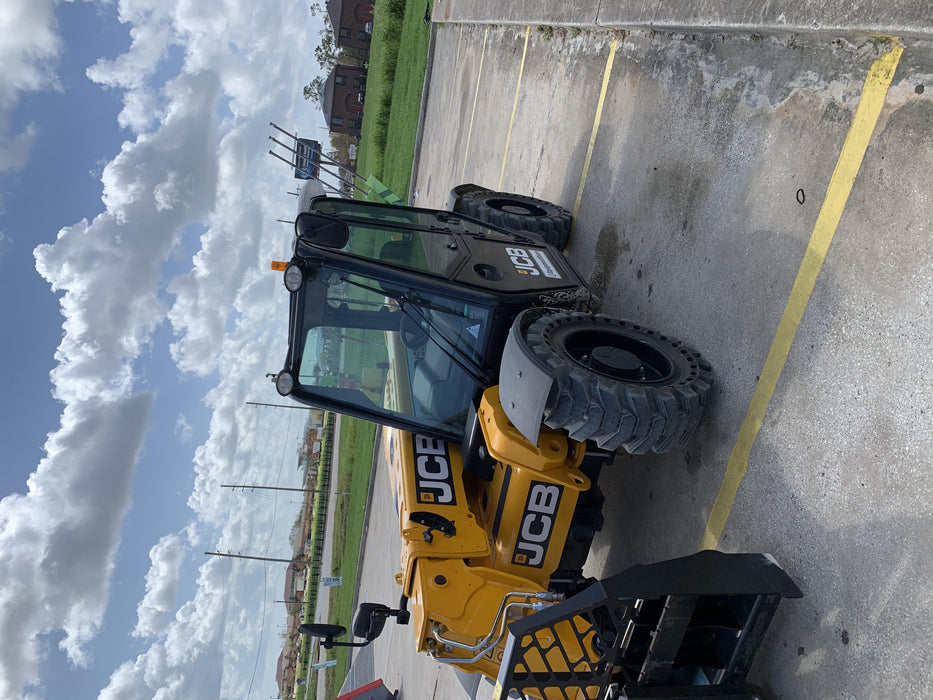 2020 JCB 505-20TC Cab/Heat/Air, Solid Tires, Work Lights, Beacon, Aux Hydraulics, Back up Alarm, ES Decals