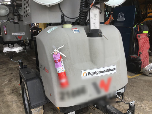 2019 Wacker Neuson LTV6L-MH Wacker Neuson LTV6L Mobile Light Tower w/Fuel Level Sensor Installed