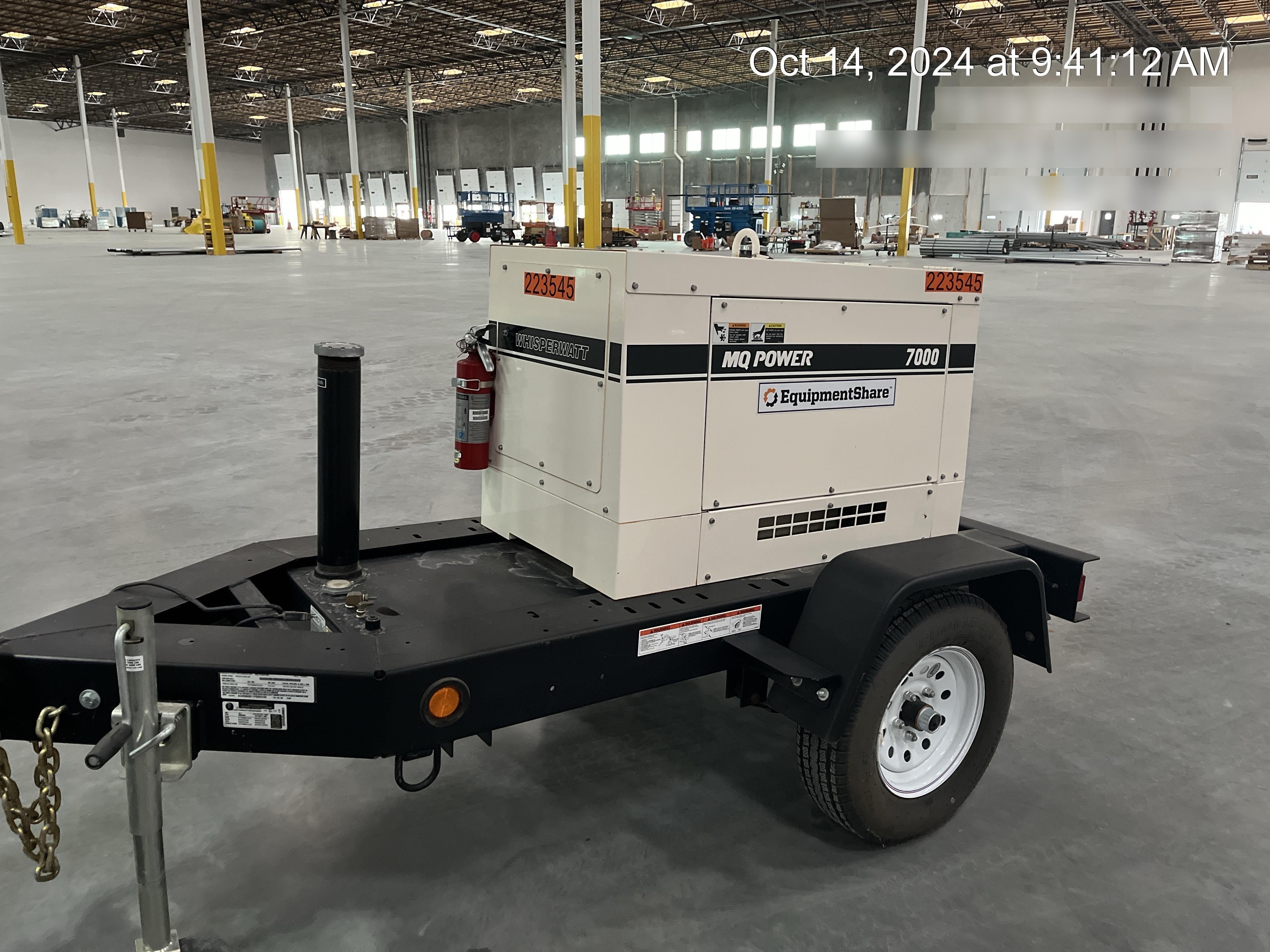 2022 Multiquip DA7000SSA3 Kubota Diesel, Trailer Mounted Package