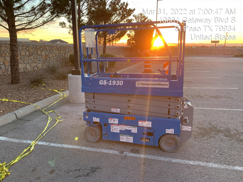 2020 Genie GS-1930 Standard Machine