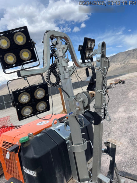 2024 Wanco WLTT-4MM4K Diesel, Deep Sea Controller, Shore Power Plug, Auto Start, (4) 350W LED Floodlights, 4kW Generator, 60 Gal Fuel Tank, 2" Ball, T3