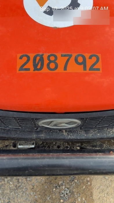 2022 Kubota RTV-X1140W-H Plastic Canopy, Windshield Acrylic Clear, LED Strobe Light, Wire Harness Kit, Back up Alarm