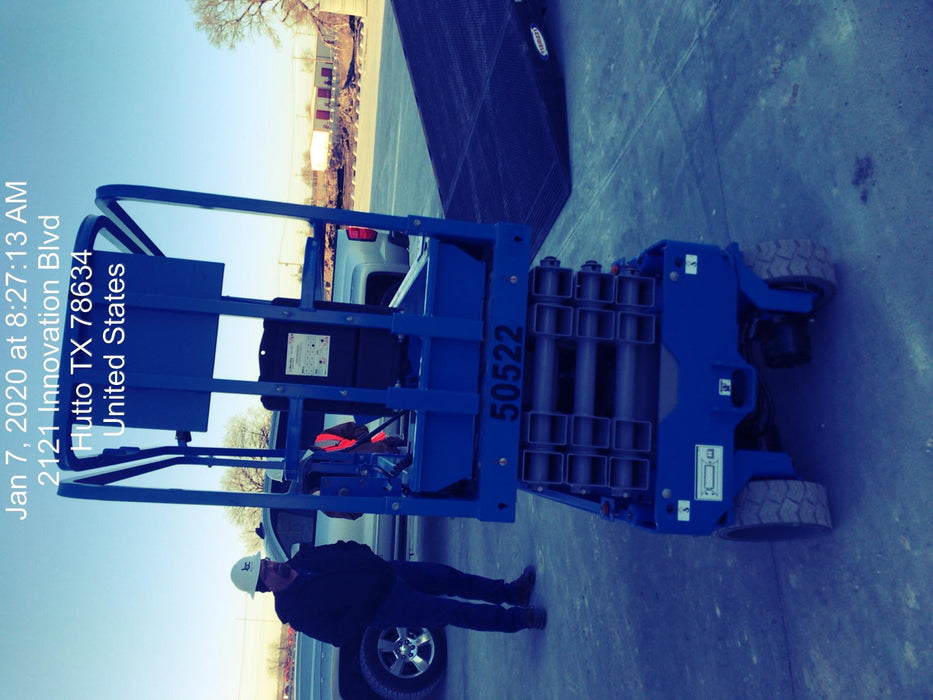 2019 Genie GS-1930 Fixed Rails with Chain Entry