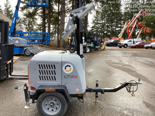 2019 Wacker Neuson LTV6K-LED Standard LED Towable Light Tower w/None