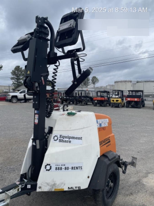 2023 Generac MLT2 Diesel, Flex Switch 120V Input, Powerzone Controller, 
(4) 320W LED Lights, 4kW Generator, 39.9 Gal Fuel Tank, 2" Ball, T3