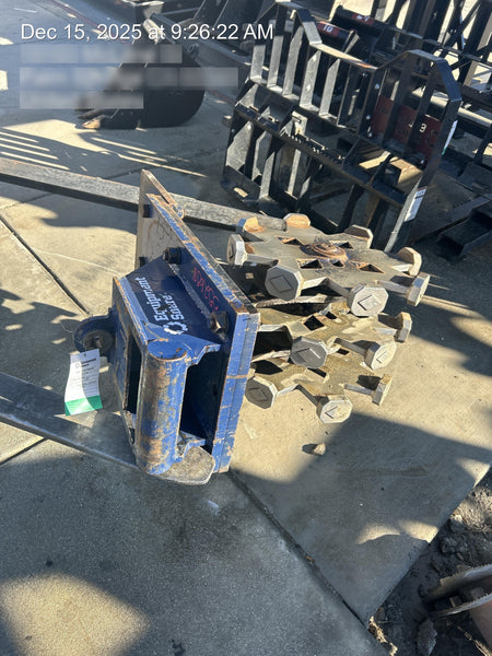 2025 CHAMP EQUIPMENT 18" Compaction Wheel, Mini Excavator 15,000 - 20,000 Lbs