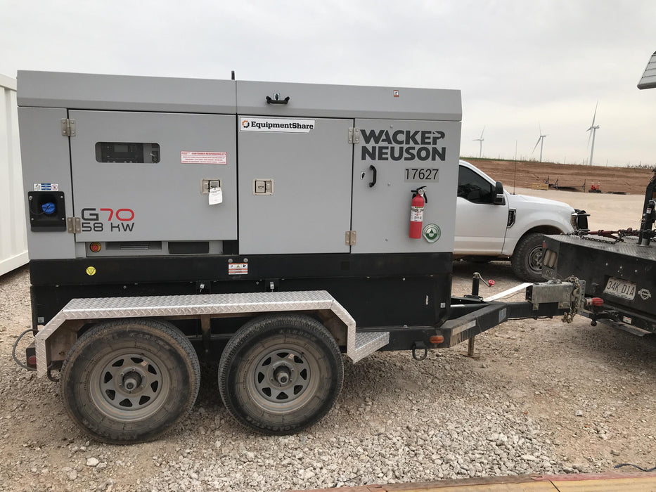 2018 WACKER NEUSON G70