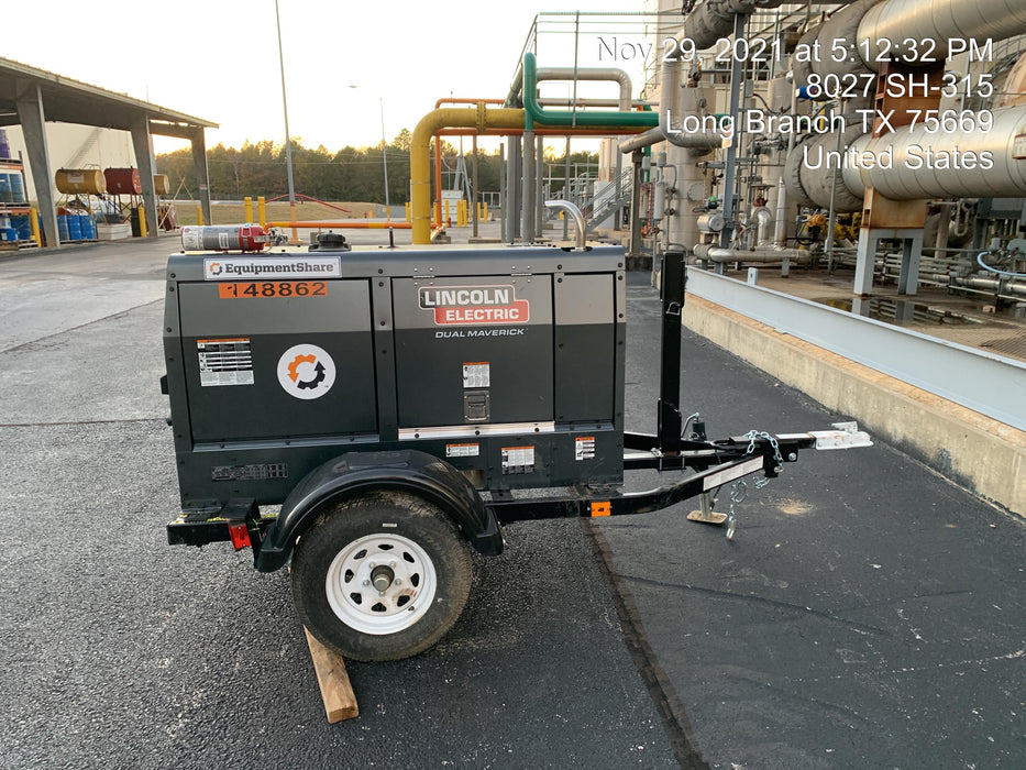 2021 Lincoln Electric Dual Maverick 200/200X Ready Pak 3 (includes trailer, cable rack, fender light kit)