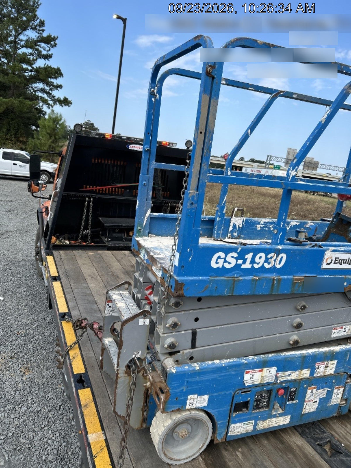 2019 Genie GS-1930 Fixed Rails with Chain Entry