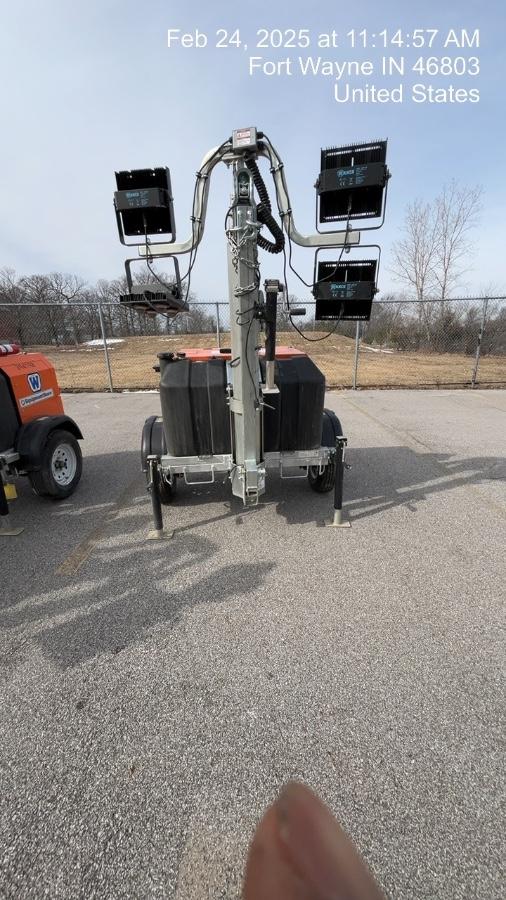 2024 Wanco WLTT-4MM4K Diesel, Deep Sea Controller, Shore Power Plug, Auto Start, (4) 350W LED Floodlights, 4kW Generator, 60 Gal Fuel Tank, 2" Ball, T3