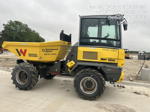 2025 WACKER NEUSON DV604 Cab Standard Tires