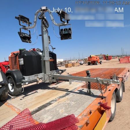 2024 Wanco WLTT-4MM4K Diesel, Deep Sea Controller, Shore Power Plug, Auto Start, (4) 350W LED Floodlights, 4kW Generator, 60 Gal Fuel Tank, 2" Ball, T3
