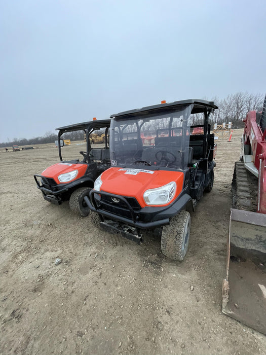 2022 Kubota RTV-X1140W-H Plastic Canopy, Windshield Acrylic Clear, LED Strobe Light, Wire Harness Kit, Back up Alarm