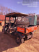 Kubota RTV-X1140W-H 4wd Utility Cart, LED Strobe, Windshield Tempered Glass, Plastic Canopy, Wire Harness Kit, Backup Alarm