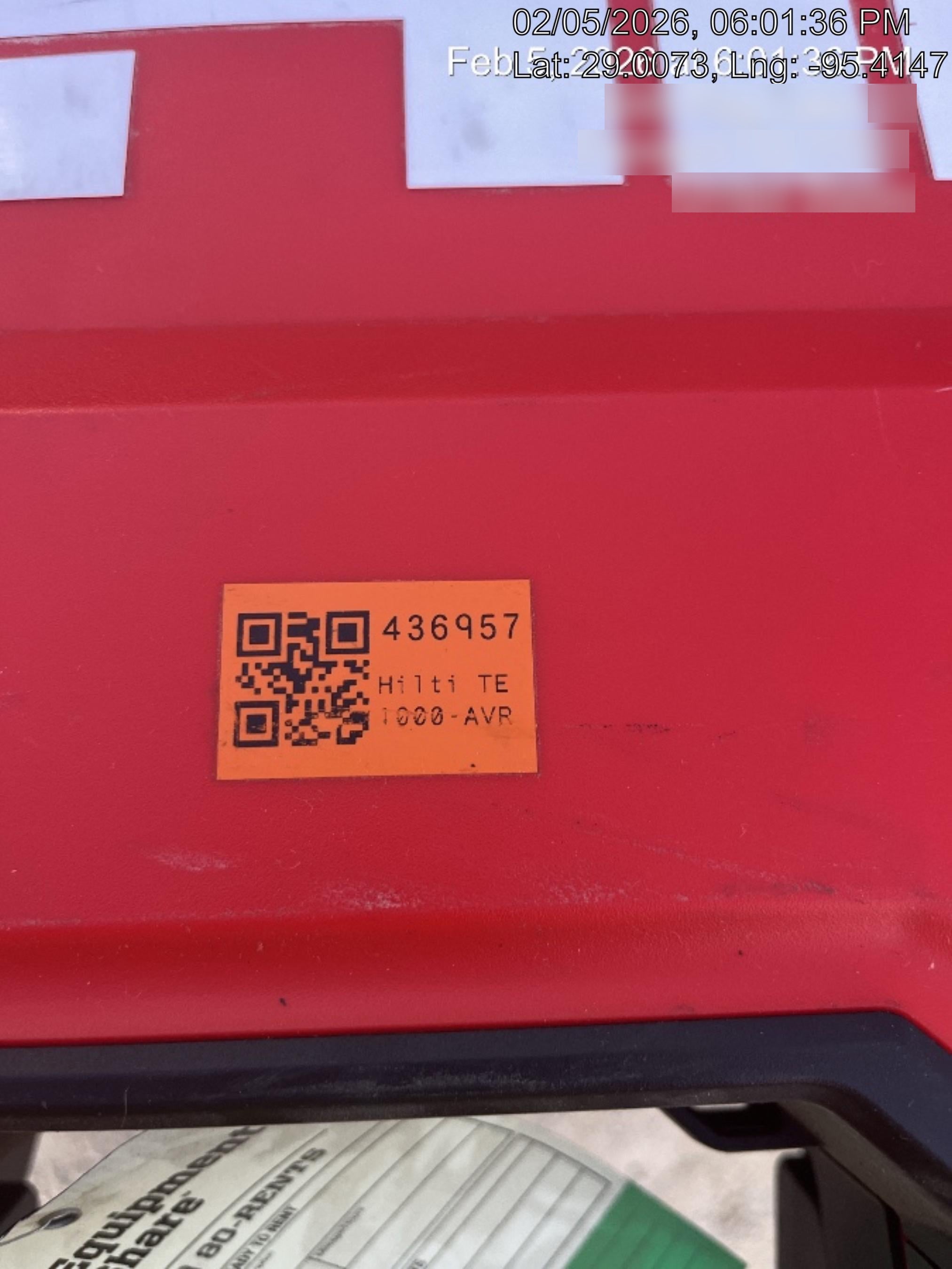 2024 HILTI TE 1000-AVR