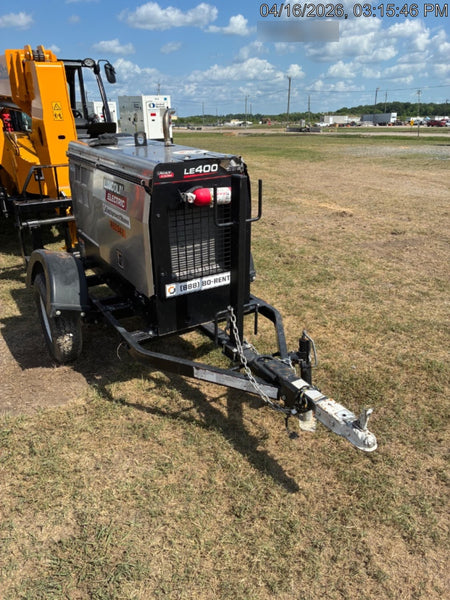2024 Lincoln Electric LE400 Kubota V1505, Trlr, Cable Rack, Light Kit, ES Decals, T3