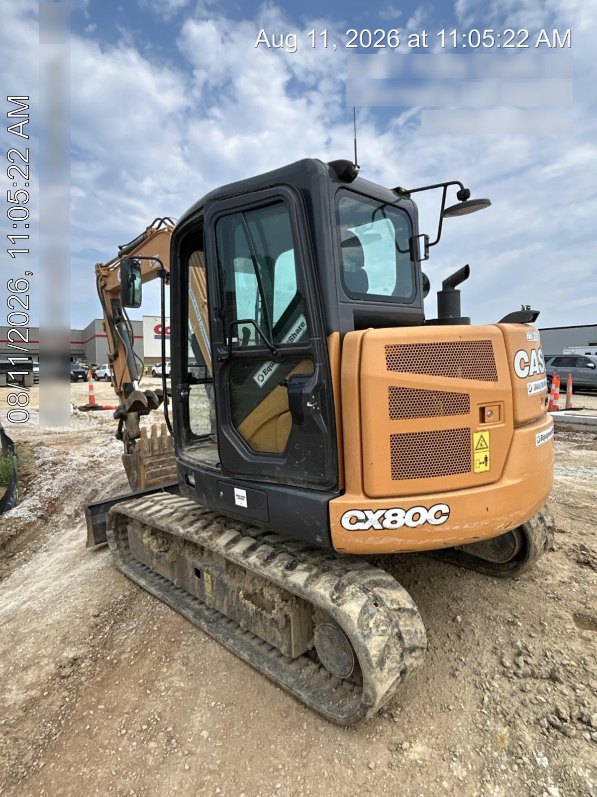 2022 CASE CX80C