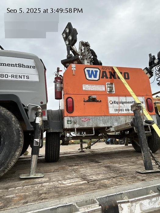 2024 Wanco WLTT-4MM4K Diesel, Deep Sea Controller, Shore Power Plug, Auto Start, (4) 350W LED Floodlights, 4kW Generator, 60 Gal Fuel Tank, 2" Ball, T3