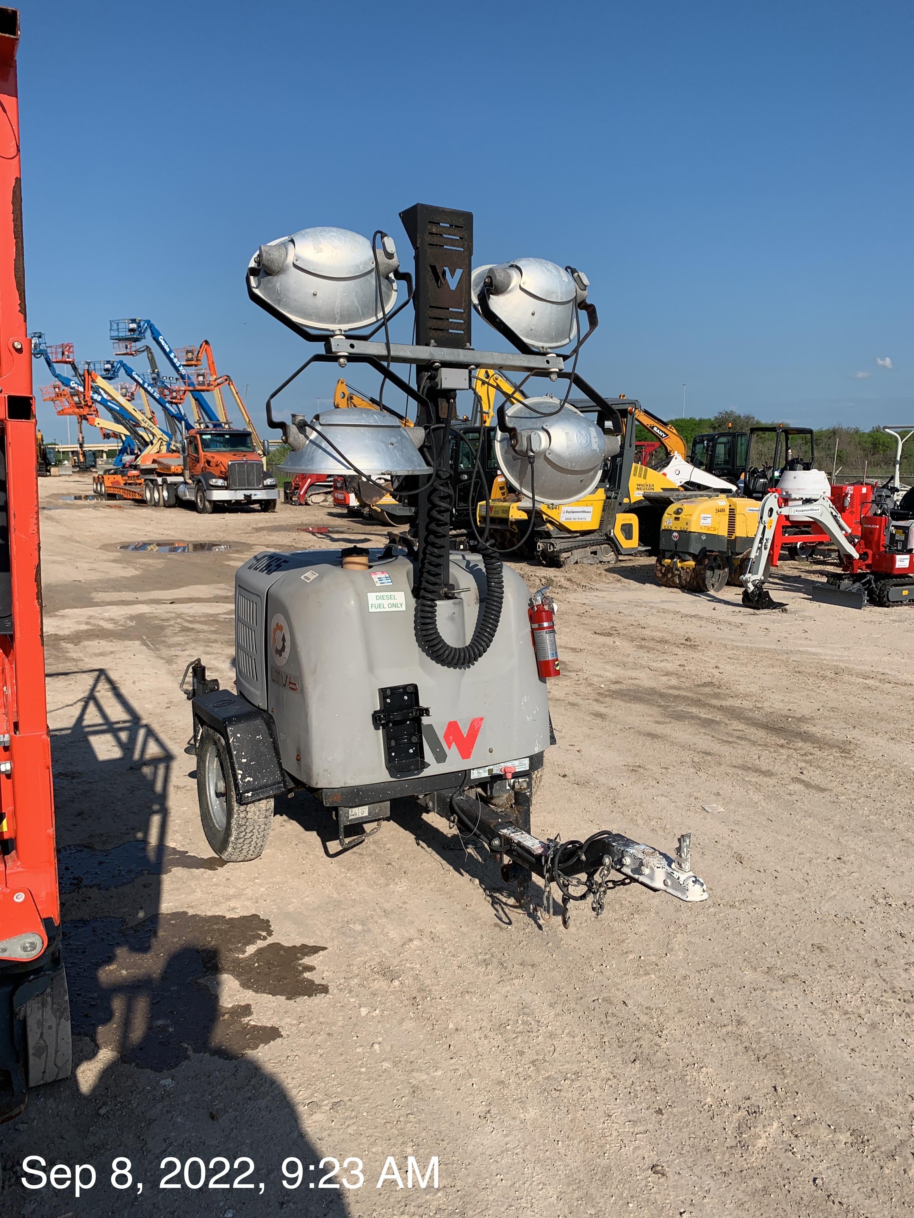 Wacker Neuson LTV6K-MH Wacker Neuson LTV6L Towable Light Tower
