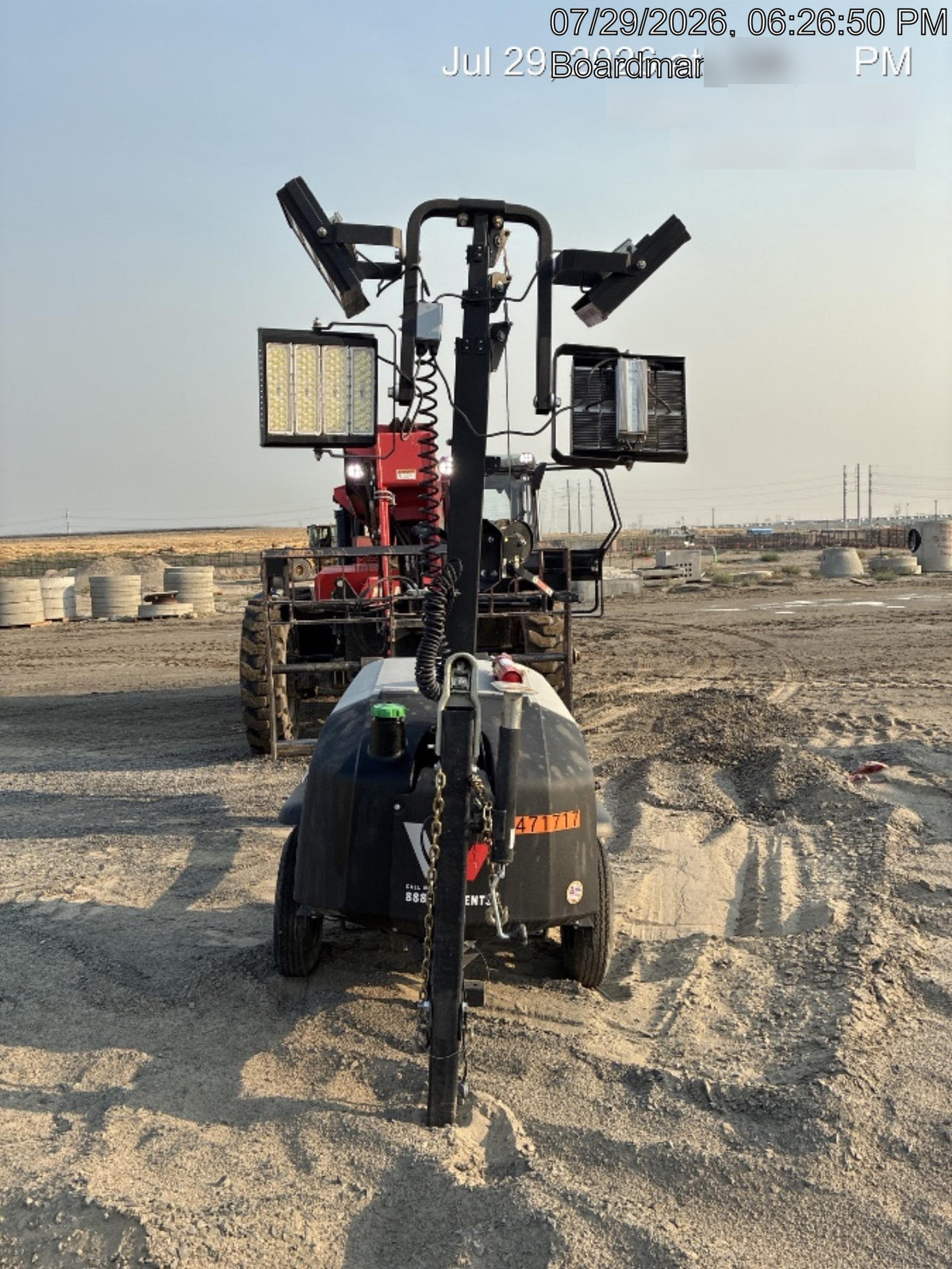 2024 Wacker Neuson LTT4 Diesel, Kohler KDW702, Deep Sea Controller, Auto Start, LED 320W, Bypass Outlet, T3