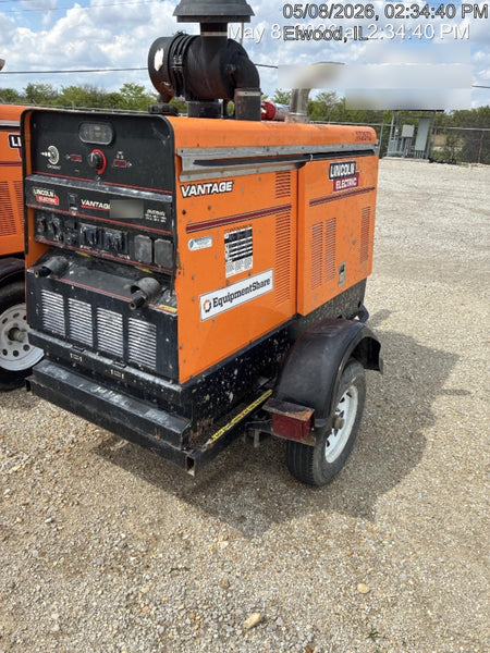 2021 Lincoln Electric Vantage 549X Ready Pak 3, ORANGE (includes trailer, cable rack, fender light kit)