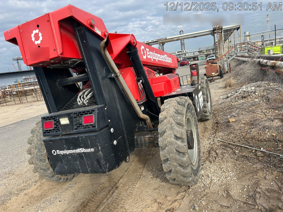 2019 Manitou MTA8044 74hp T4F, Cab/Heat/Air, Cab and Boom LED work lights, Auxiliary Hydraulics, Solid Tires, Amber strobe, Lift Hook 66" Carriage, 60" Forks