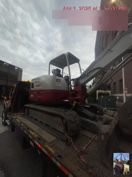 2019 Takeuchi TB260 Takeuchi TB260 Canopy w/Rubber Tracks, Auxiliary Hydraulics, Standard Blade, Manual QC, 12 / 18 / 24" Buckets, Hydraulic Thumb Installed