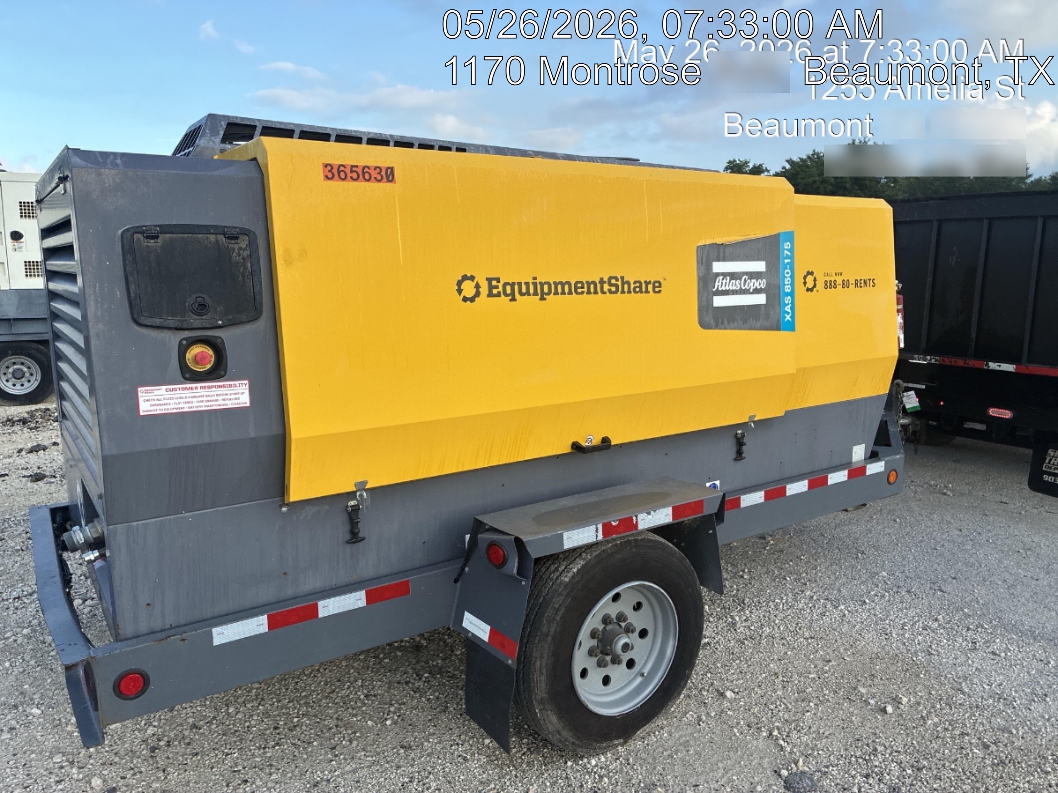 2023 ATLAS COPCO XAS 850