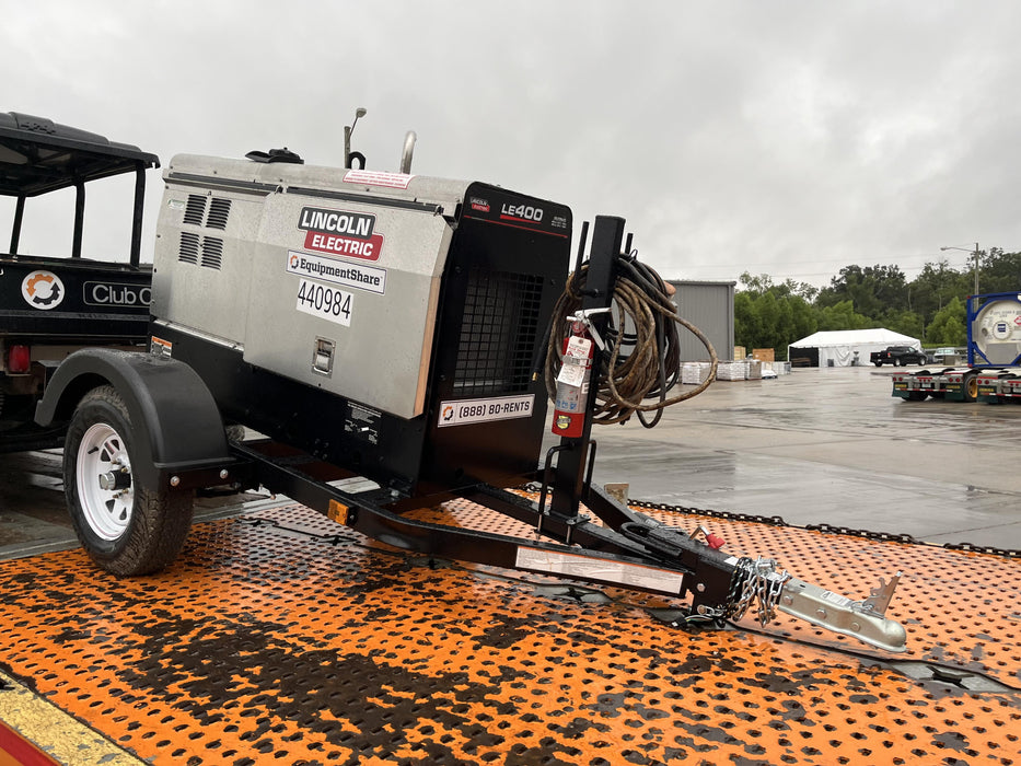 2024 Lincoln Electric LE400 Kubota V1505, Trlr, Cable Rack, Light Kit, ES Decals, T3