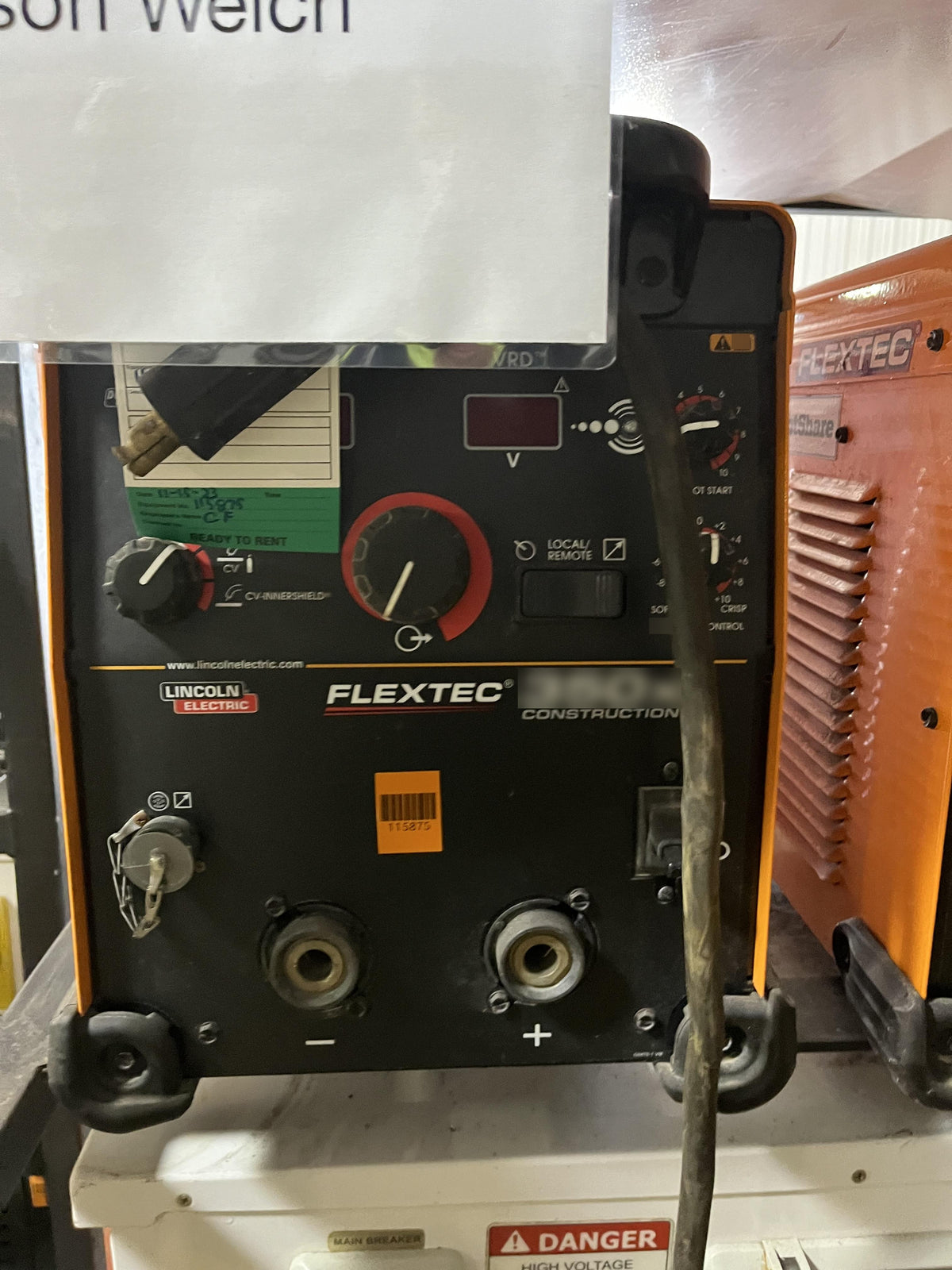2021 LINCOLN ELECTRIC FLEXTEC 350X