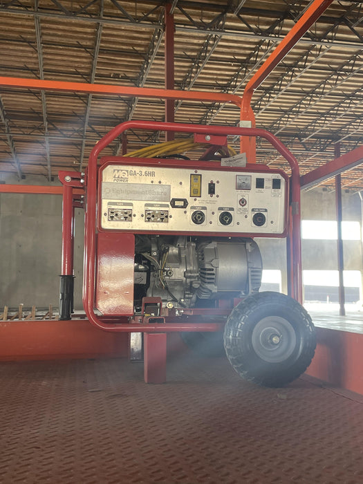 2021 Multiquip GA36HR Gen 3.6kW Honda GX240 GFCI