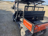 2022 Kubota RTV-X1140W-H Plastic Canopy, Windshield Acrylic Clear, LED Strobe Light, Wire Harness Kit, Back up Alarm