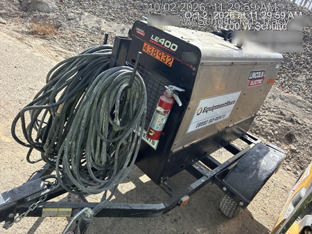 2024 Lincoln Electric LE400 Kubota V1505, Trlr, Cable Rack, Light Kit, ES Decals, T3