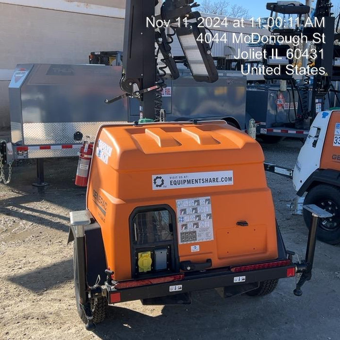 2023 Generac MLT2 Diesel, Flex Switch 120V Input, Powerzone Controller, (4) 320W LED Lights, 4kW Generator, 39.9 Gal Fuel Tank, 2" Ball, T3