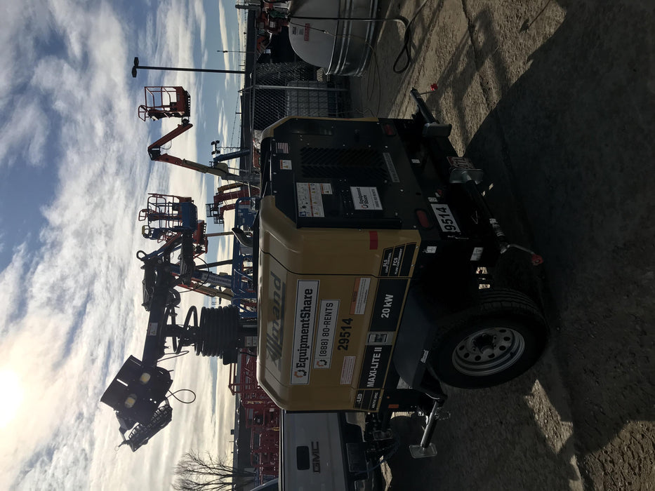 2019 Allmand MAXI-LITE II Allmand Maxi-Lite Pro II V 20 kW Light Tower w/Arctic Package, LED Light Package