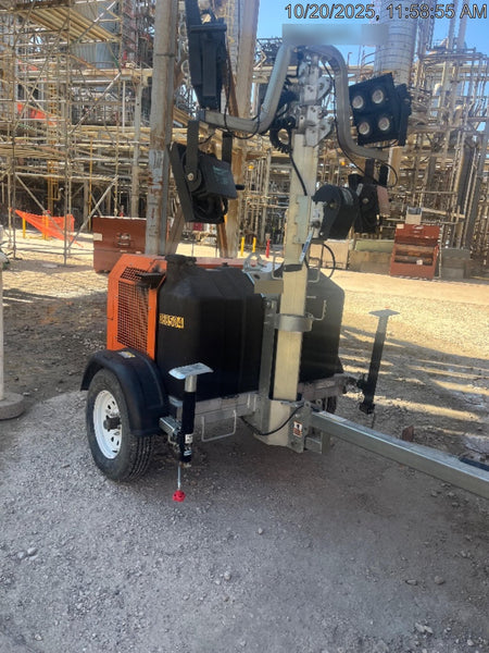 2024 Wanco WLTT-4MM4K Diesel, Deep Sea Controller, Shore Power Plug, Auto Start, (4) 350W LED Floodlights, 4kW Generator, 60 Gal Fuel Tank, 2" Ball, T3