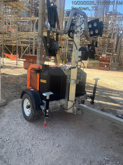 2024 Wanco WLTT-4MM4K Diesel, Deep Sea Controller, Shore Power Plug, Auto Start, (4) 350W LED Floodlights, 4kW Generator, 60 Gal Fuel Tank, 2" Ball, T3