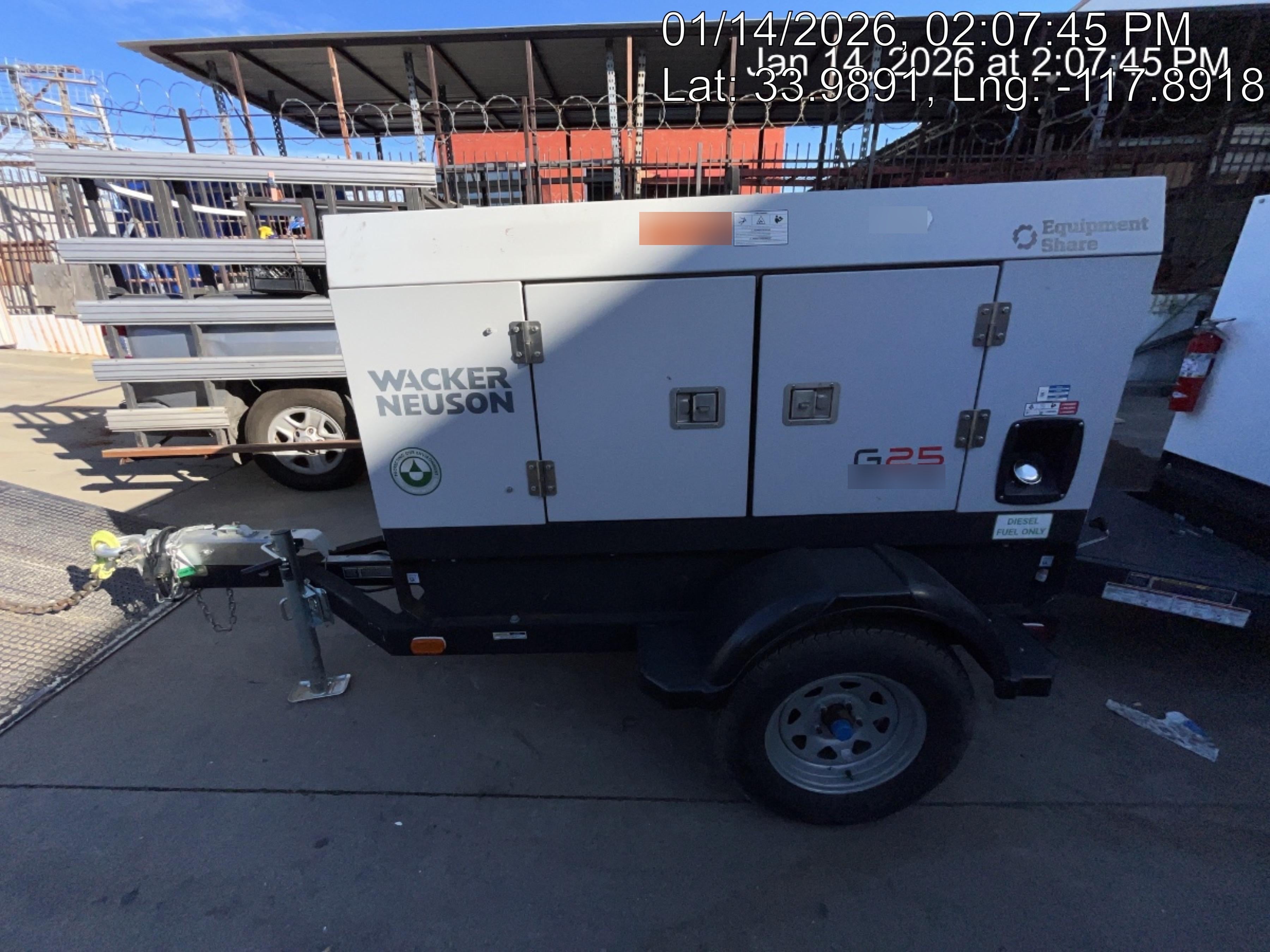 2019 WACKER NEUSON G25