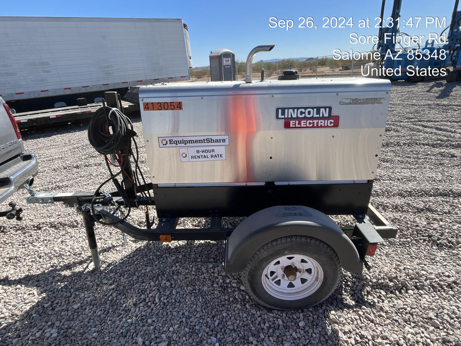 2024 Lincoln Electric LE400 Kubota V1505, Trlr, Cable Rack, Light Kit, ES Decals, T3